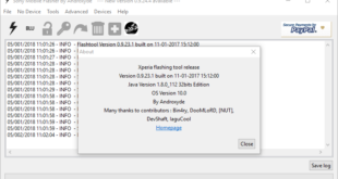 تحميل جميح اصدارات برنامج Sony Mobile Flasher متجدد باستمرار