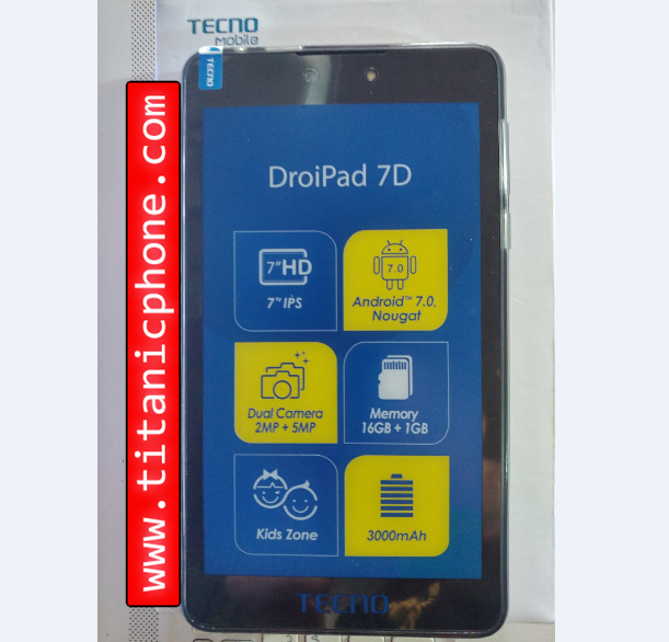 الفلاشات الرسمي تاب Tecno Droipad 7D P701 مضمونة 100%