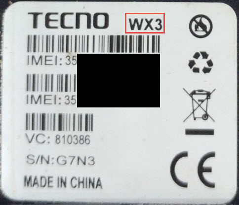 TECNO WX3